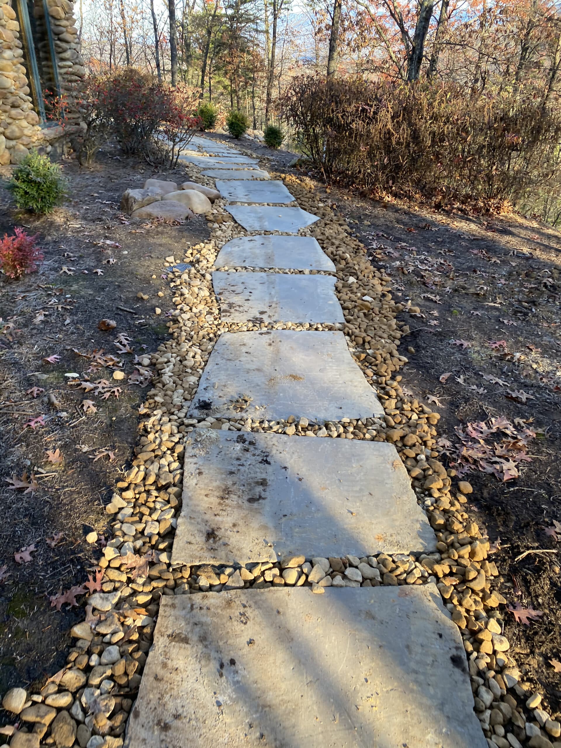 large paver walkway 3 Appalachian Landscaping