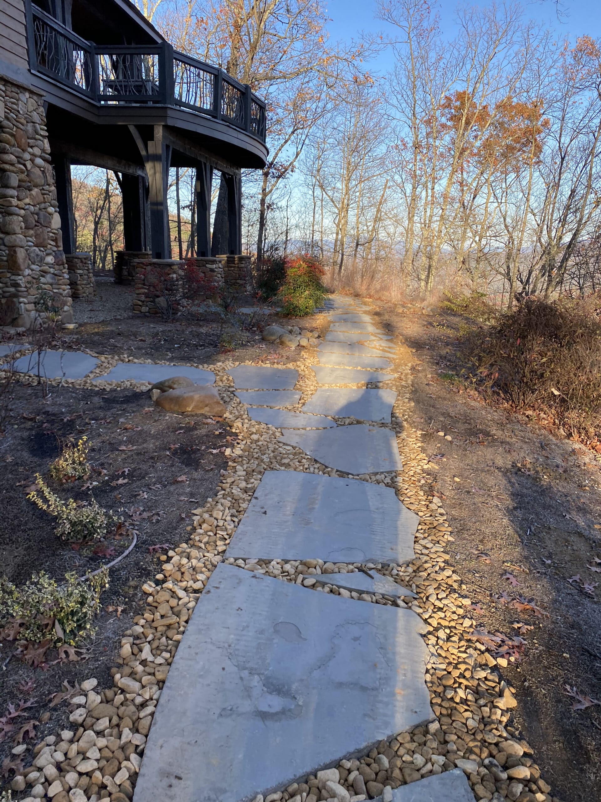 large paver walkway 4 Appalachian Landscaping