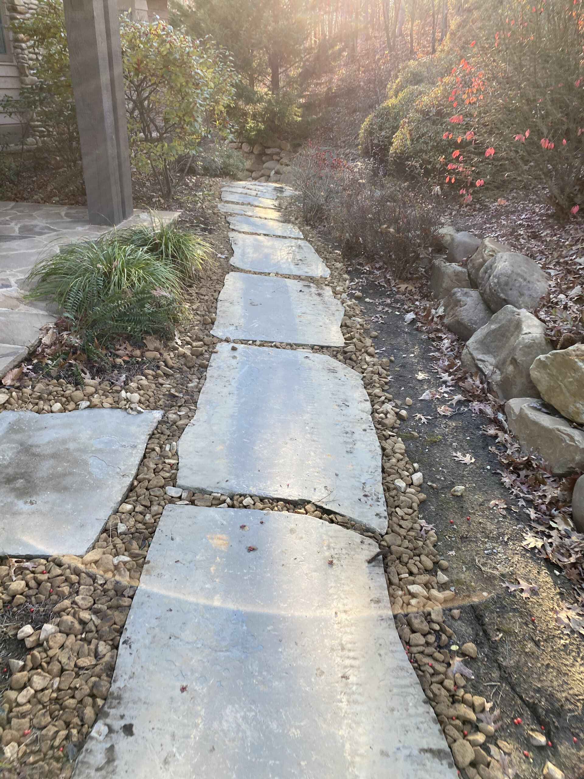 large paver walkway 7 Appalachian Landscaping