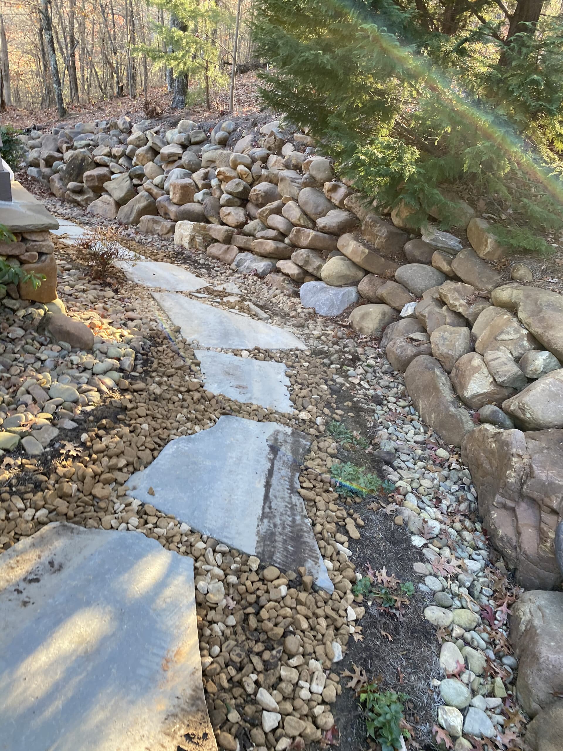 large paver walkway 8 Appalachian Landscaping