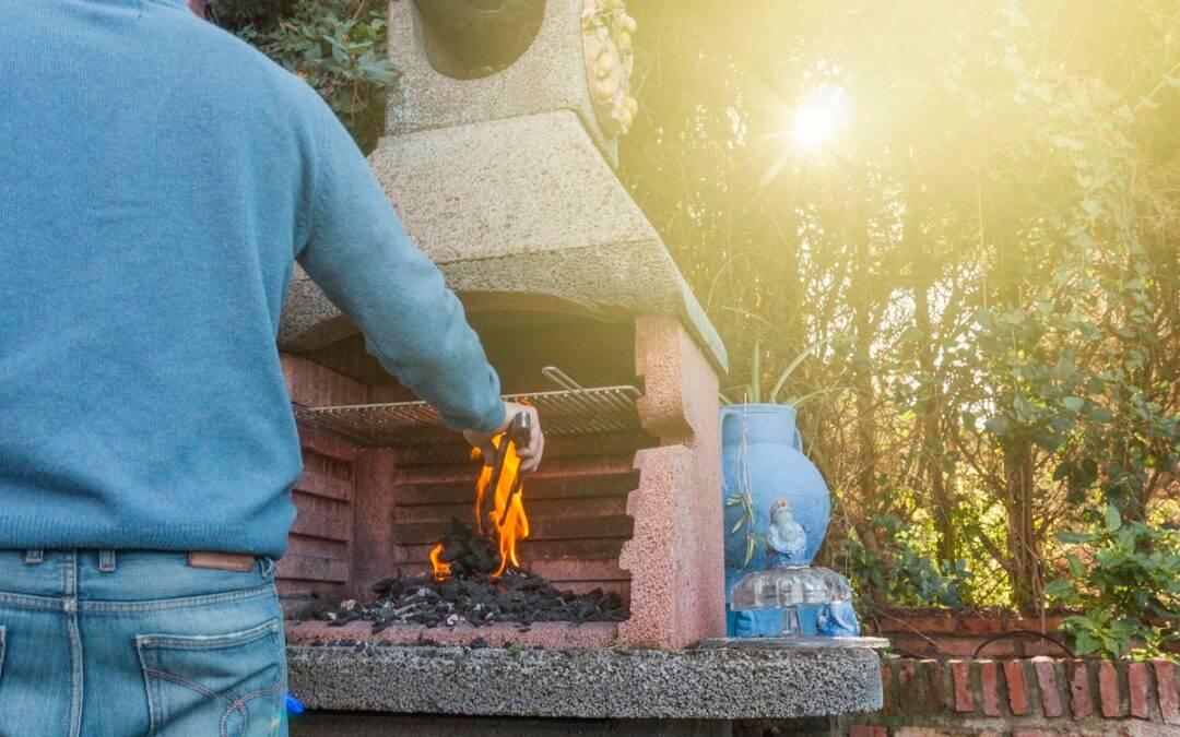 Outdoor Fire Pit Installation