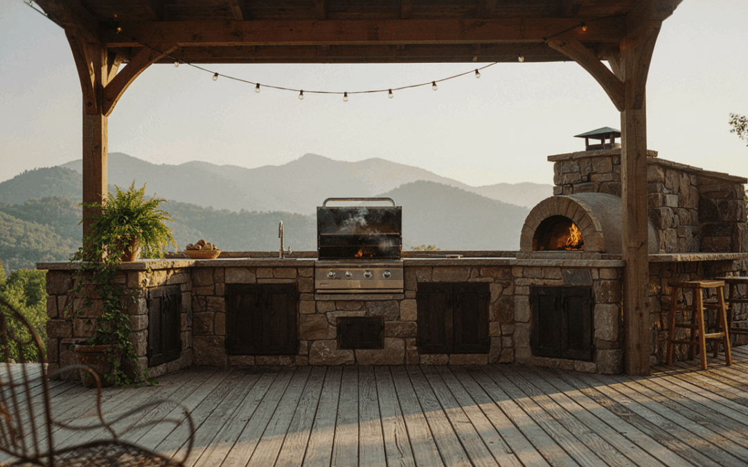 10 Outdoor Kitchen Ideas for Tennessee Mountain Homes